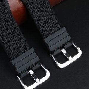 QX fancy goods high-quality Silicone rubber strap suitable for GST-B400/ADBD 14mm with Pin buckle YHR08