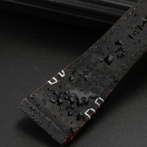 QX fancy goods high-quality Cowhide watch strap 26mm wide with two colors and buckles YHL13