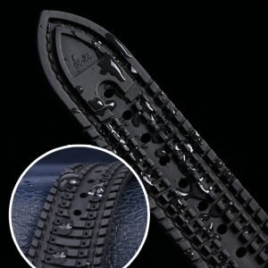 QX fancy goods high-quality Fibrous nylon + silicone rubber strap 19mm 20mm 21mm 22mm 23mm 24mm with Pin buckle and butterfly buckle YHR04