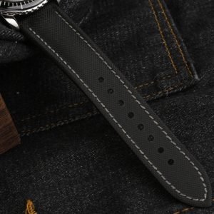 QX fancy goods fashion nylon strap flat end 23mm suitable for 5000 5015 5100 5200 with 3colors YHN01