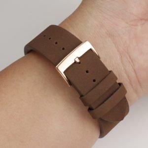 QX fancy goods high-quality Cowhide watch strap 19mm 20mm 22mm with multiple colors and buckles YHL10