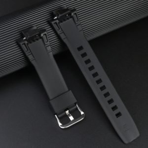 QX fancy goods high-quality Silicone rubber strap suitable for GST-B400/ADBD 14mm with Pin buckle YHR08