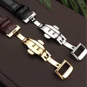 QX fancy goods high-quality crocodile leather watch strap with multiple width available YHL01