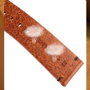 QX fancy goods high-quality Cowhide watch strap 22mm with multiple color and stainless-steel pin buckle YHL08