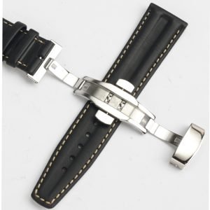 QX fancy goods high-quality 22mm wide Cowhide watch strap with multiple buckle and color YHL06