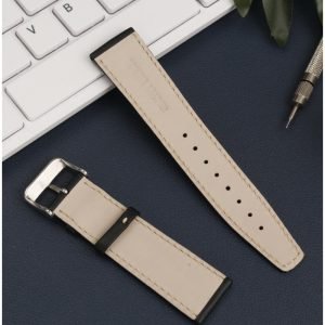 QX fancy goods high-quality 22mm wide Cowhide watch strap with multiple buckle and color YHL06